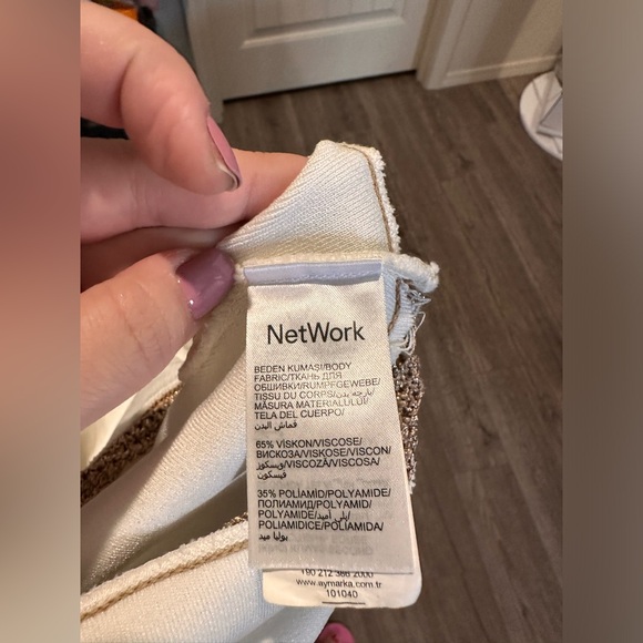 Bronze crochet design high end summer dress - Picture 7 of 8